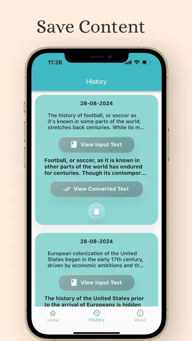 Ảnh chụp màn hình của BypassAI: Human Text Generator