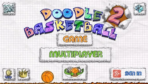Tangkapan skrin Doodle Basketball 2