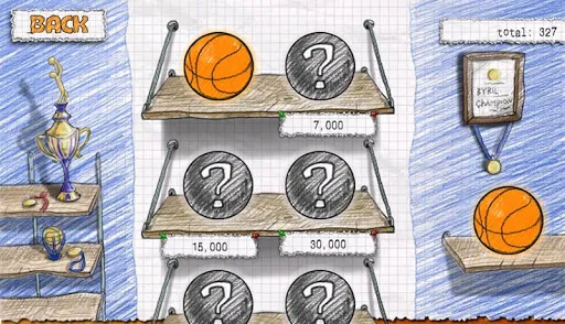 Tangkapan skrin Doodle Basketball 2