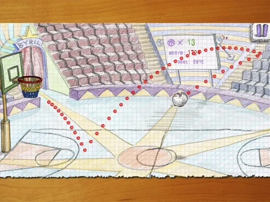 Скриншоты Doodle Basketball 2 iPad 