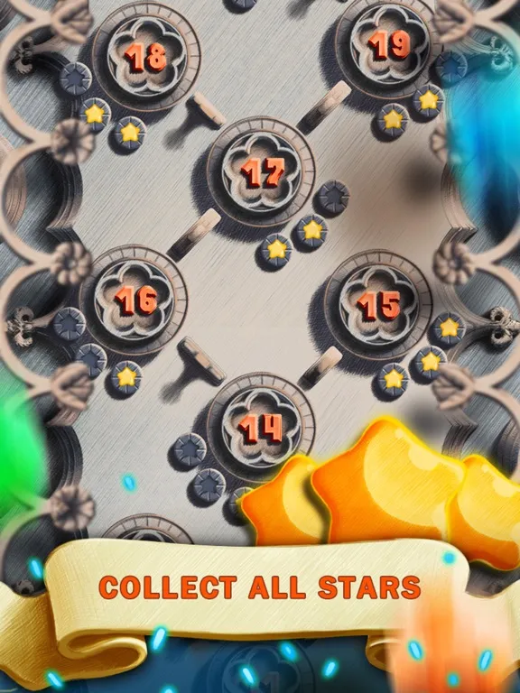 Capturas de tela do Doodle Jewels Match 3 iPad 
