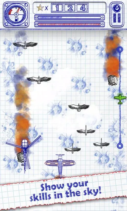Capturas de pantalla de Doodle Planes