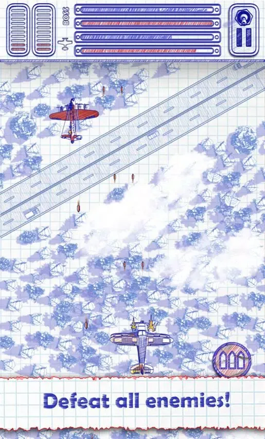 Capturas de pantalla de Doodle Planes