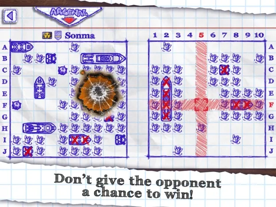 Capturas de tela do Sea Battle Online iPad 