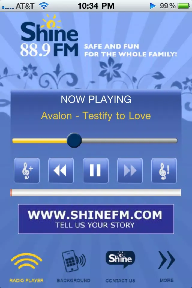 Screenshot di 88.9 Shine FM