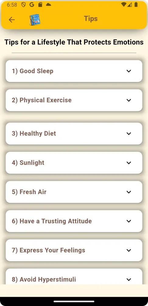 Anxiety Test Screenshots