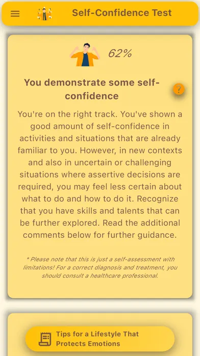 Self-confidence سکرین شاٹس