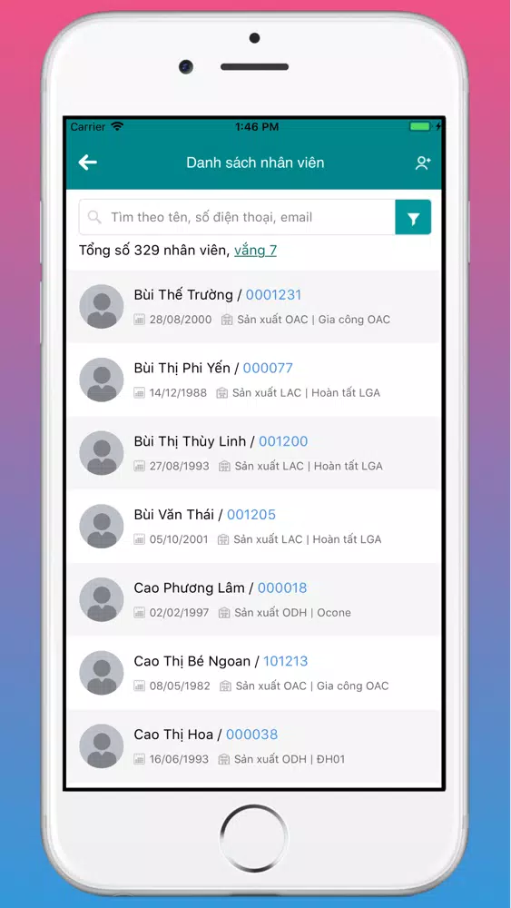 ERP Asia Packing Screenshots