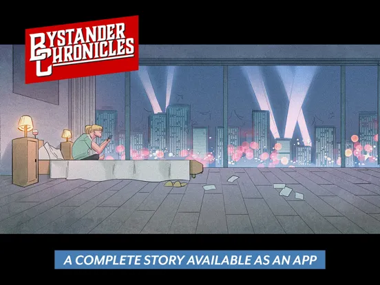 Capturas de tela do Bystander Chronicles iPad 
