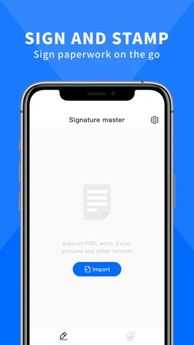 Capturas de pantalla de Doc Sign, Signature Master app