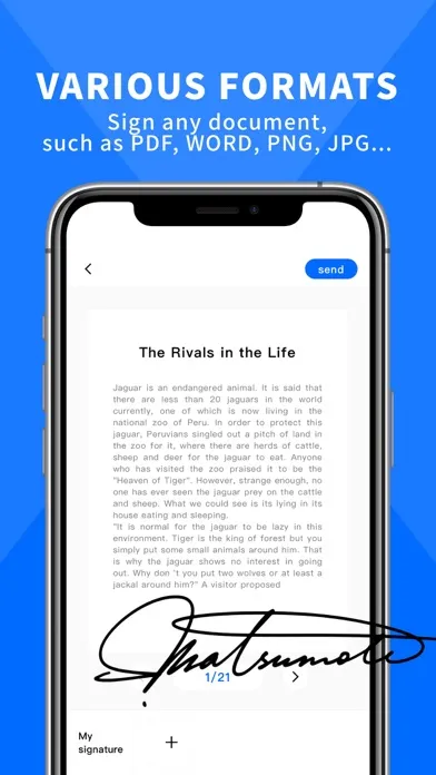 Capturas de pantalla de Doc Sign, Signature Master app