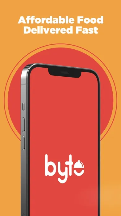 Capturas de pantalla de Byte Food Delivery
