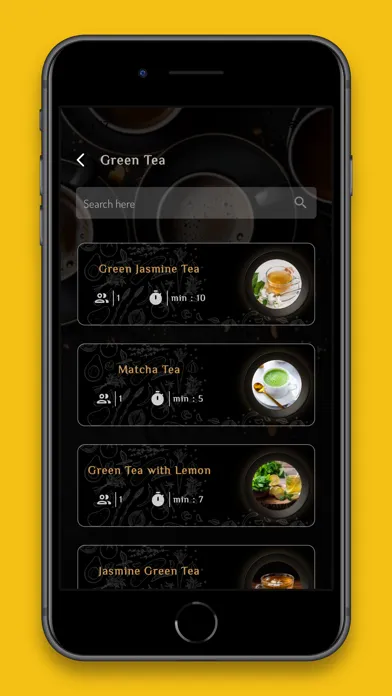 Ảnh chụp màn hình của Tea Recipe