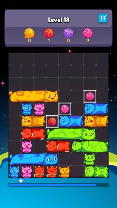 ภาพหน้าจอของ Cat Slide Puzzle