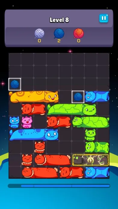 ภาพหน้าจอของ Cat Slide Puzzle