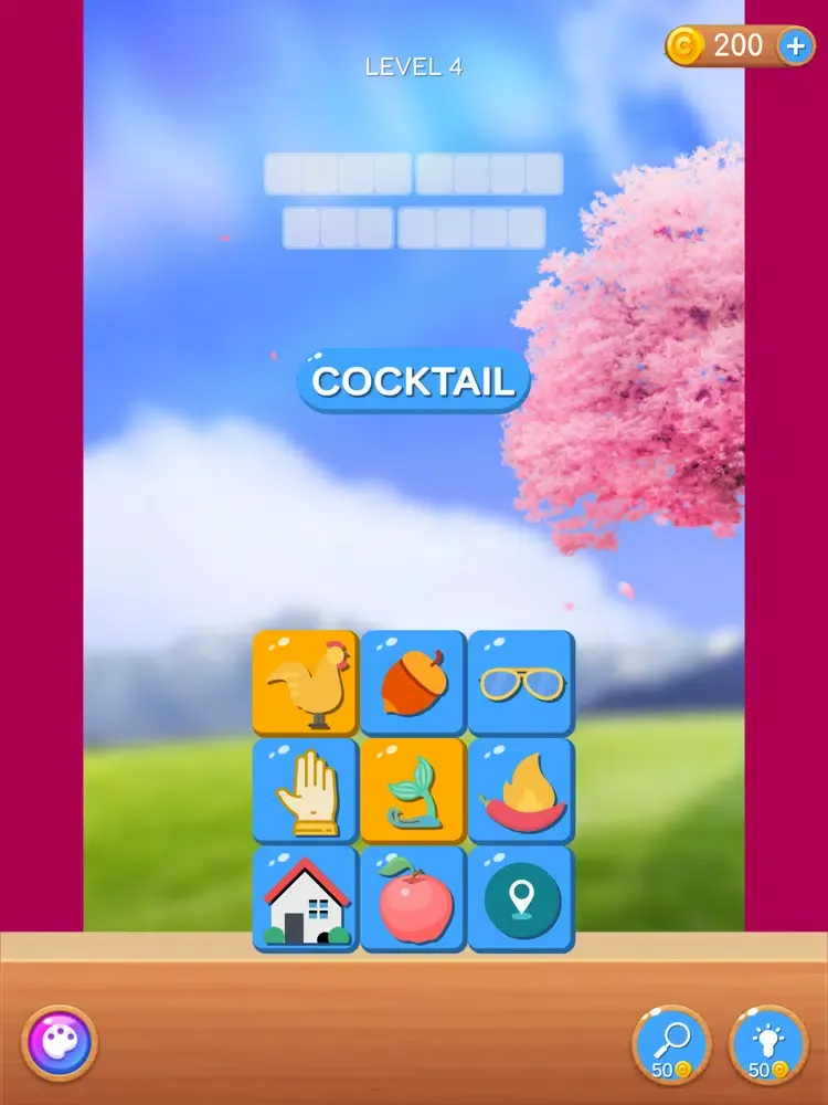 Capturas de tela do WordPass - Picture Word Search iPad 