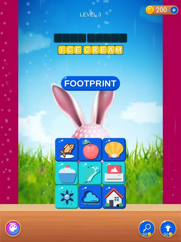 Capturas de tela do WordPass - Picture Word Search iPad 