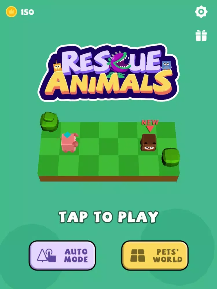 Rescue Animals - Beat Plants iPad  Screenshots