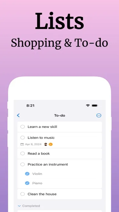 Capturas de pantalla de FamilyNest - Family Organizer