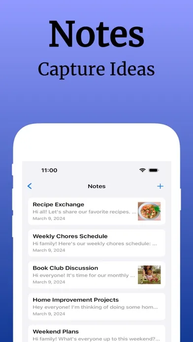 Capturas de pantalla de FamilyNest - Family Organizer