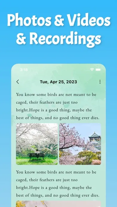 Screenshot di Diary with Lock - iDiary