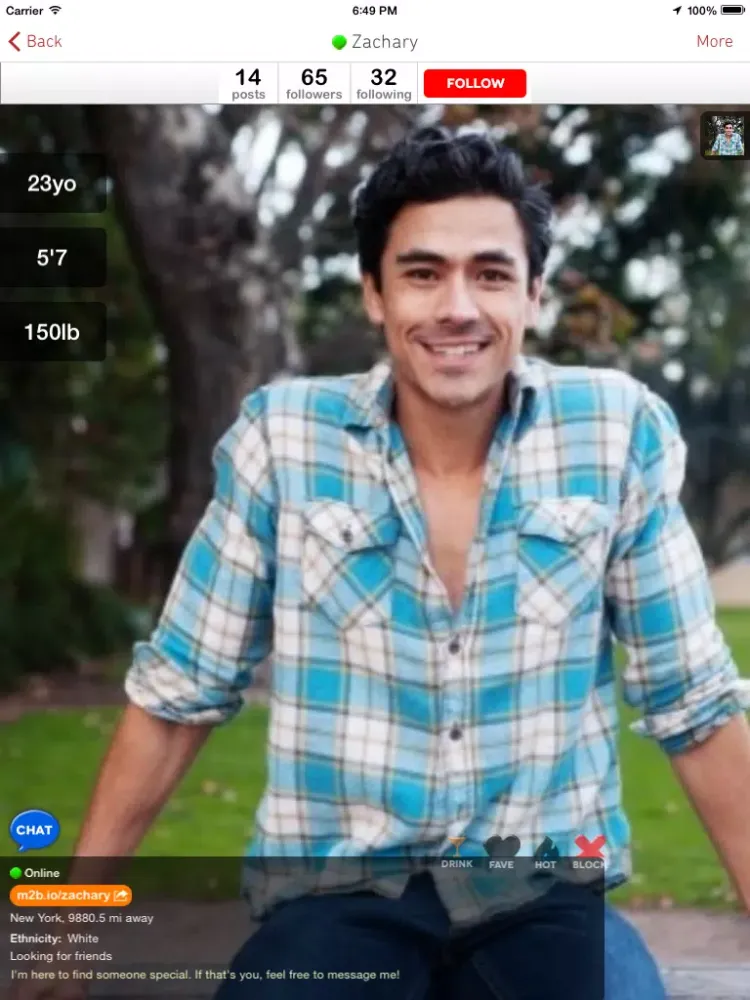 Meant To Be Dating and Chat iPad  Screenshots