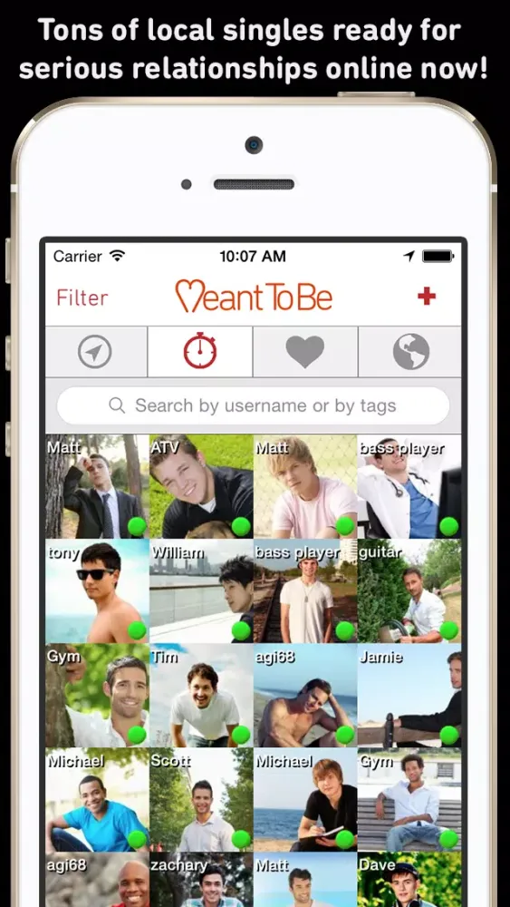 Meant To Be Dating and Chat Screenshots