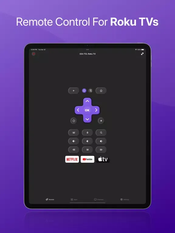 صور Roko- Roku TV Remote Universal iPad 