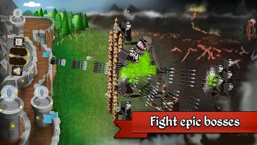 Ảnh chụp màn hình của Grim Defender: Castle Defense