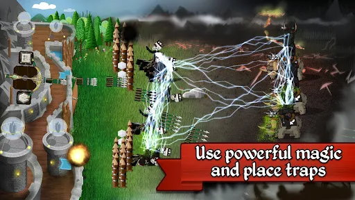 Ảnh chụp màn hình của Grim Defender: Castle Defense