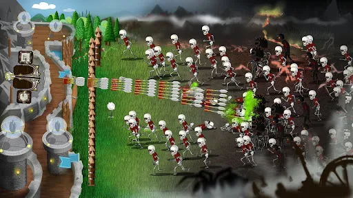 Ảnh chụp màn hình của Grim Defender: Castle Defense