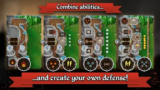 Ảnh chụp màn hình của Grim Defender: Castle Defense
