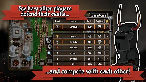Ảnh chụp màn hình của Grim Defender: Castle Defense
