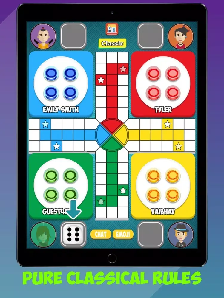 Tangkapan skrin Ludo6 - 6 Players, Ludo, Snake iPad 