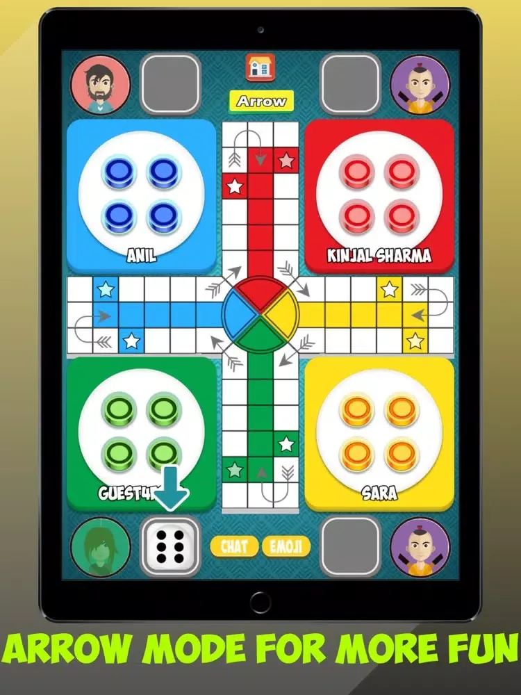 Tangkapan skrin Ludo6 - 6 Players, Ludo, Snake iPad 