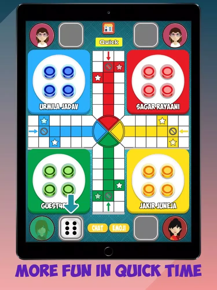 Tangkapan skrin Ludo6 - 6 Players, Ludo, Snake iPad 