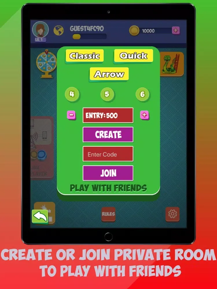 Tangkapan skrin Ludo6 - 6 Players, Ludo, Snake iPad 