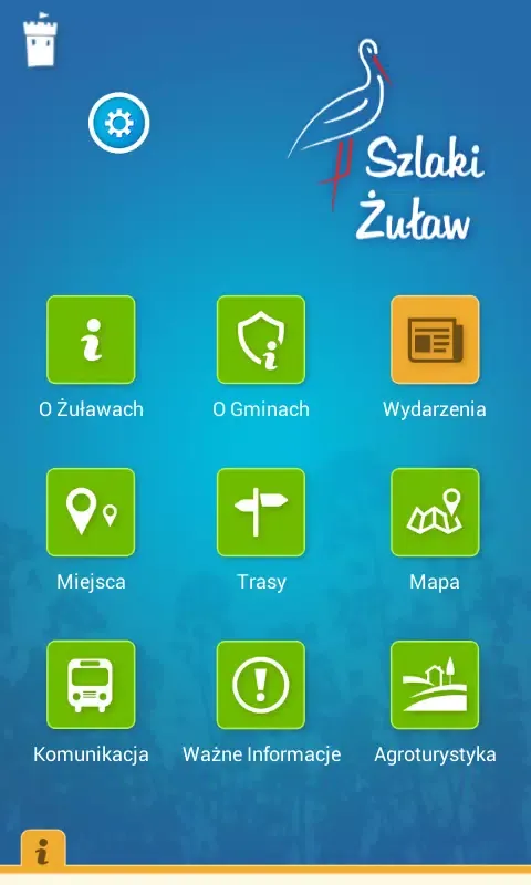 Zrzuty ekranu Szlaki Żuław