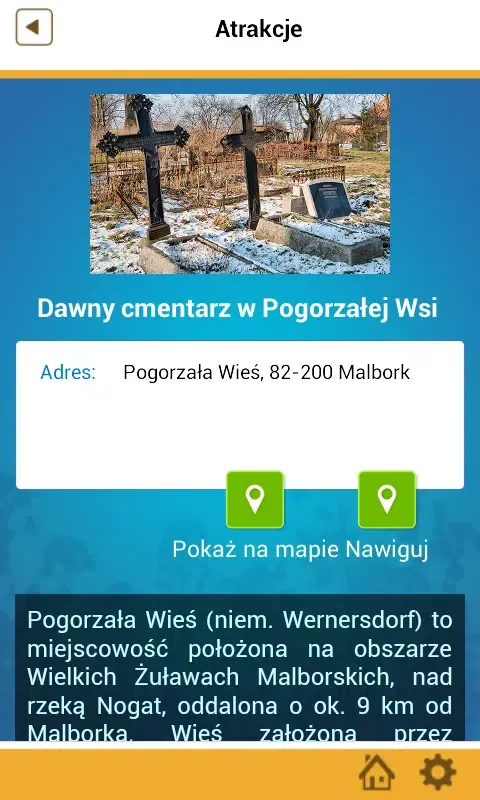 Zrzuty ekranu Szlaki Żuław