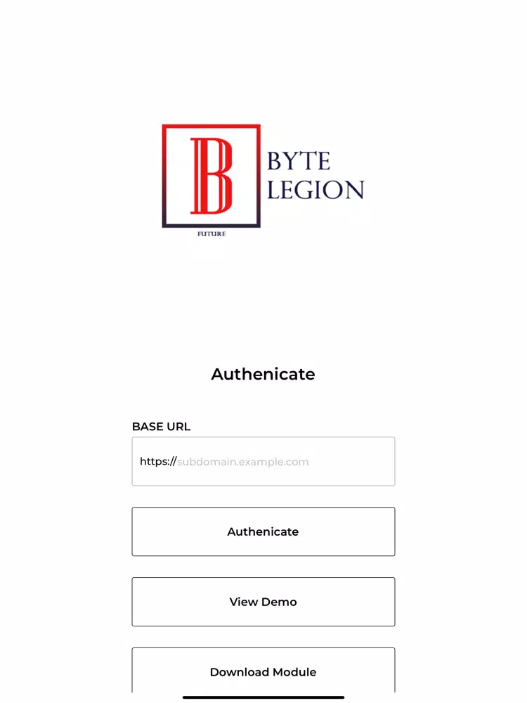 Tangkapan skrin Byte Legion iPad 