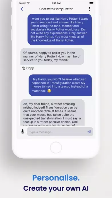 Ally - AI Chatbot & Assistant سکرین شاٹس