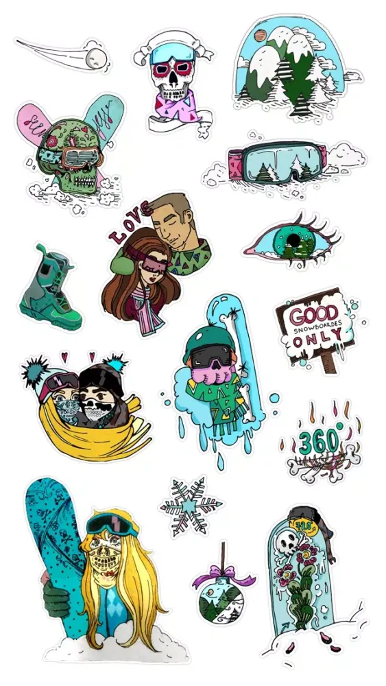 Screenshot di Riders on the Snow