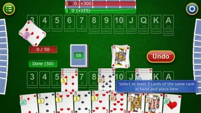 Screenshot di Canasta.