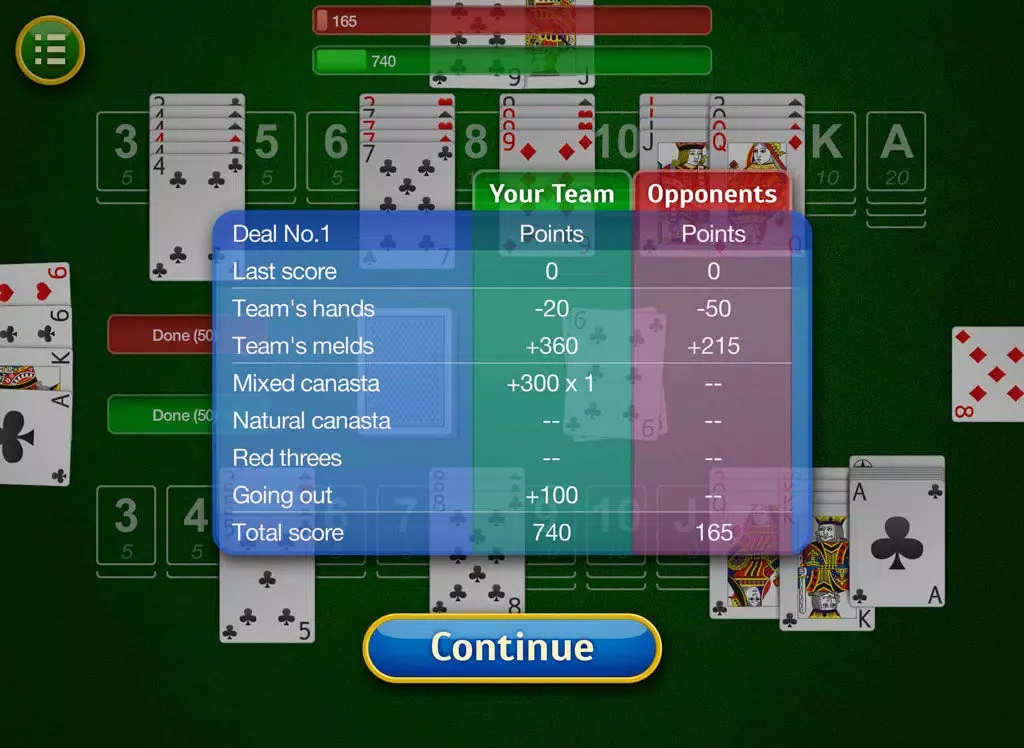 Zrzuty ekranu Canasta: Pro iPad 