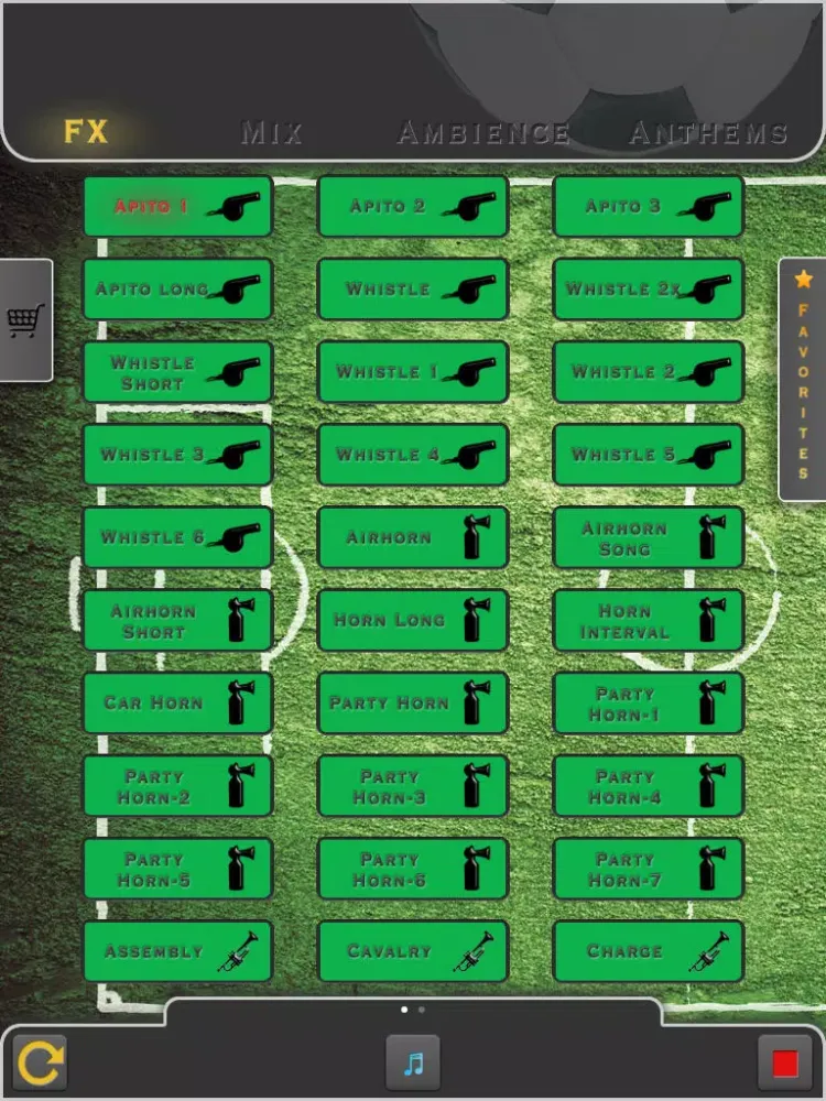 Soccer Sounds+ iPad 应用截图