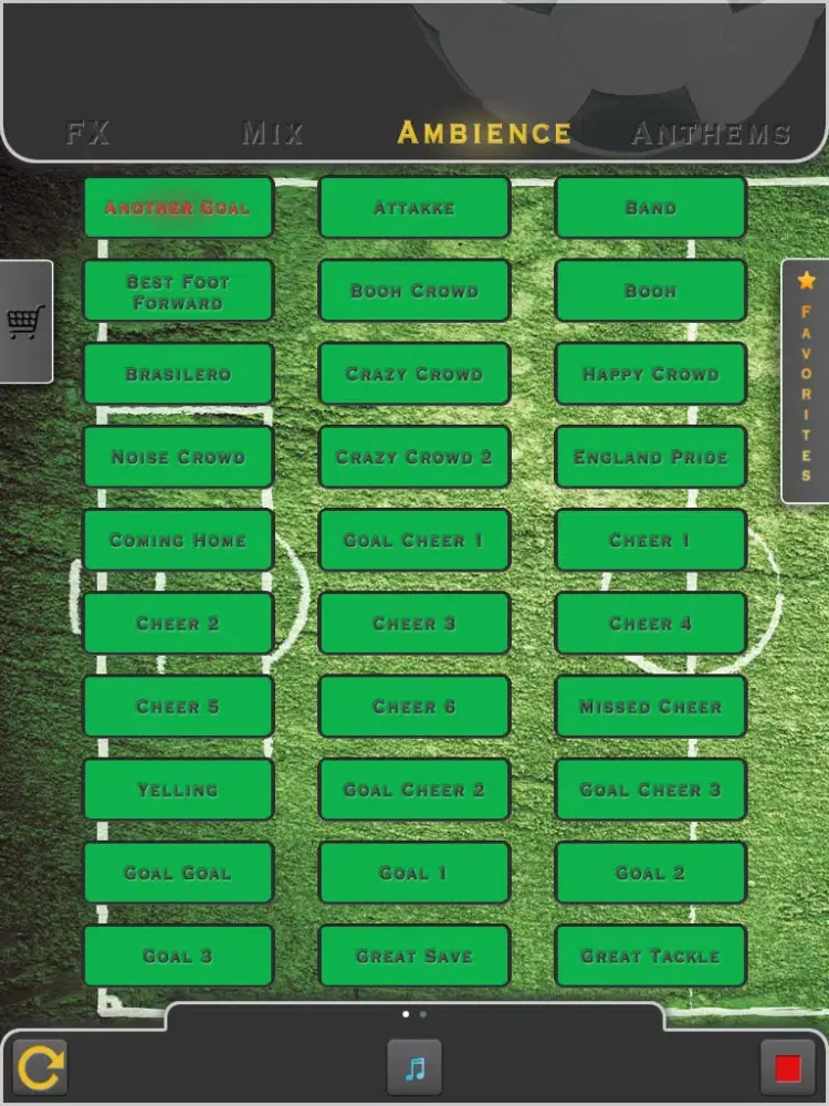Soccer Sounds+ iPad 应用截图