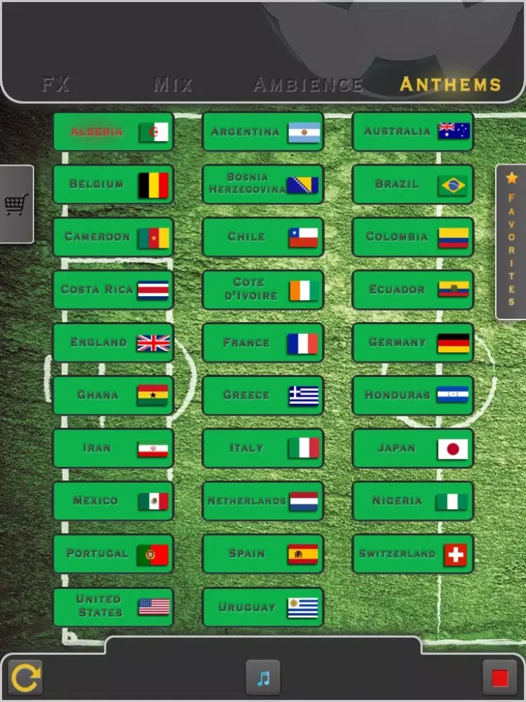 Soccer Sounds+ iPad 应用截图