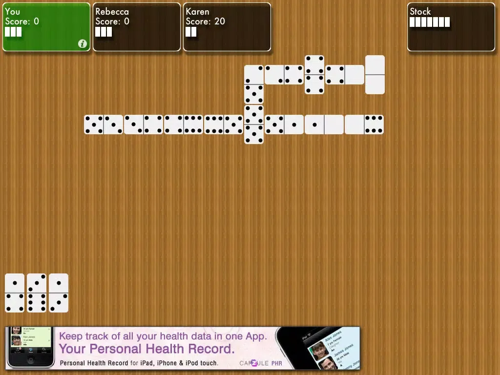 ภาพหน้าจอของ Dominoes! iPad 