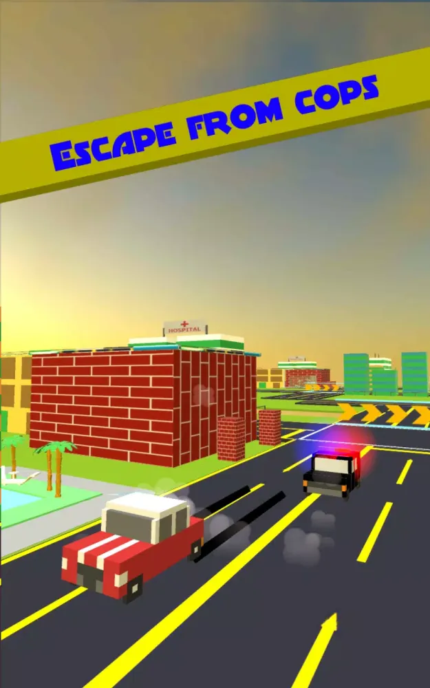 Drift Police Car Chase 3D: Death Escape Challenge应用截图