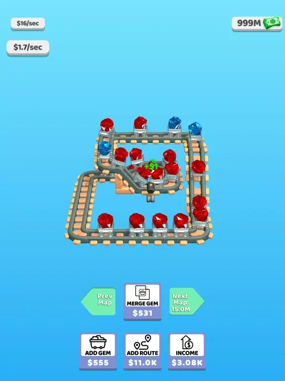 تصاویر Gem Clicker Idle iPad 
